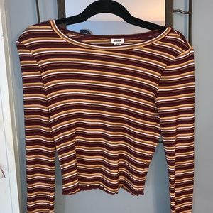 Garage stripped shirt